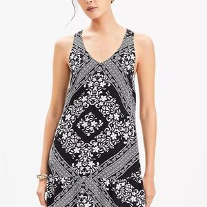 NWT Loft Black and White Women's Dress